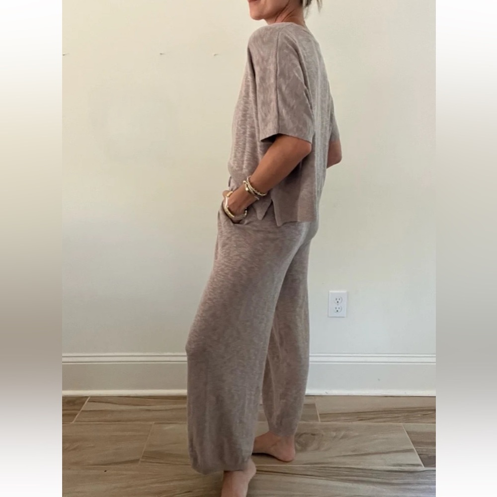 Slub Knit Sweater Set - Picture 3 of 4